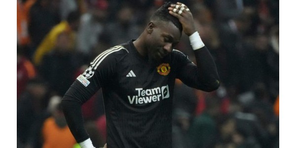 André Onana si comporta male in Champions League per la terza volta